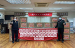 中国侨联捐助的首批抗疫物资已于昨晚抵达香港