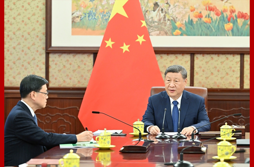 習近平聽取李家超述職報告