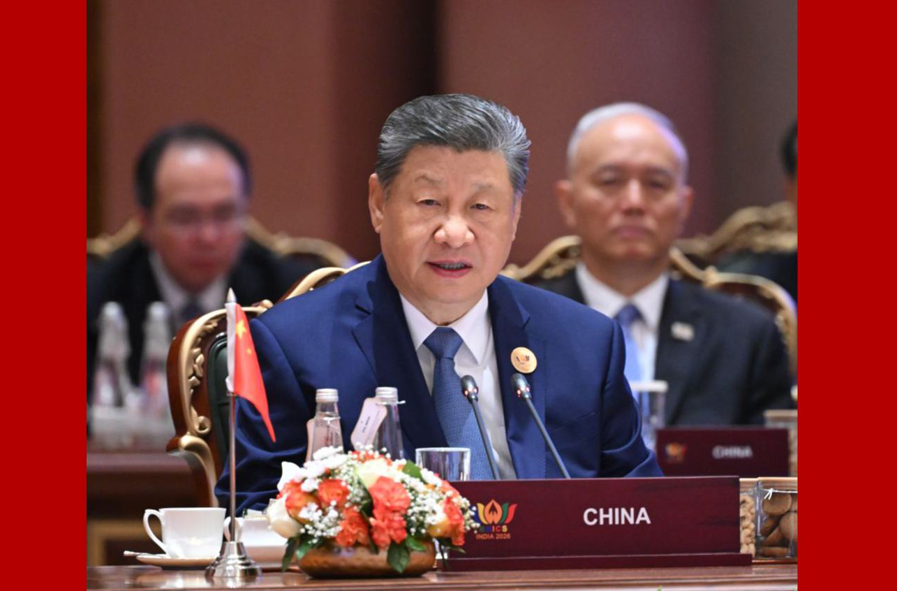 习近平出席金砖国家领导人第十八次会晤第一阶段会议并发表...