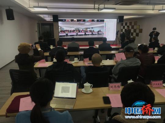 圖為開班儀式現場。　岳依桐 攝
