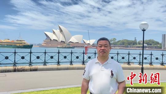 澳大利亞ABC環球集團總裁、澳中企業家俱樂部主席袁祖文。　受訪者供圖