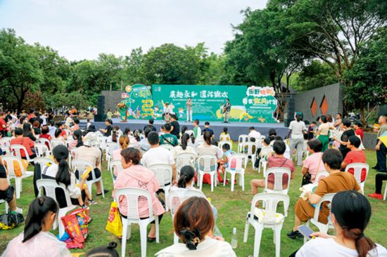 “來趣永和 逗陣撒歡”晉江市永和鎮鄉村旅游文化節暨“凱斯特杯”海絲名鎮親子徒步活動，在玉溪村舉辦（玉溪村委會供圖）1.jpg