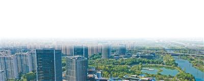 位於安徽蕪湖市鳩茲科創灣的夢溪科創走廊。人民網記者 張 俊攝